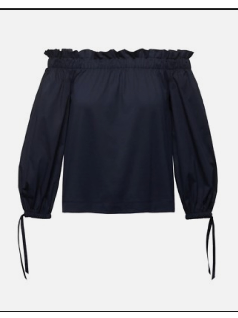 BANANA REPUBLIC OFF THE SHOULDER BLOUSE